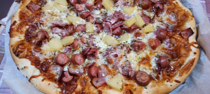 Pizza casera con Thermomix