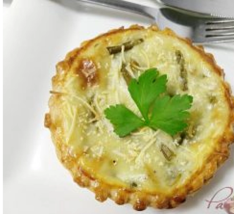 TARTALETAS DE ESPÁRRAGOS con Thermomix