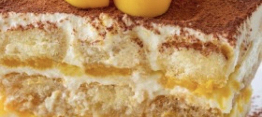 Tiramisu de naranja