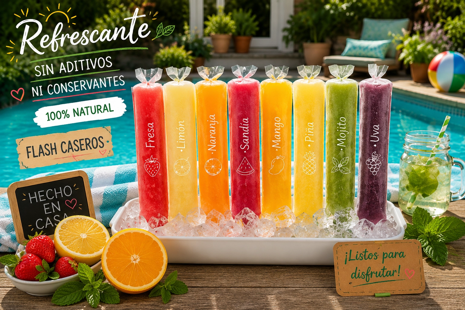 Flash de Hielo de Fresa
