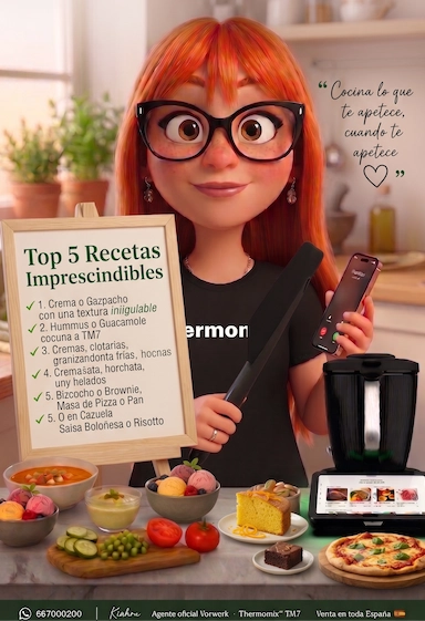 TOP 5 RECETAS IMPRESCINDIBLES EN THERMOMIX®