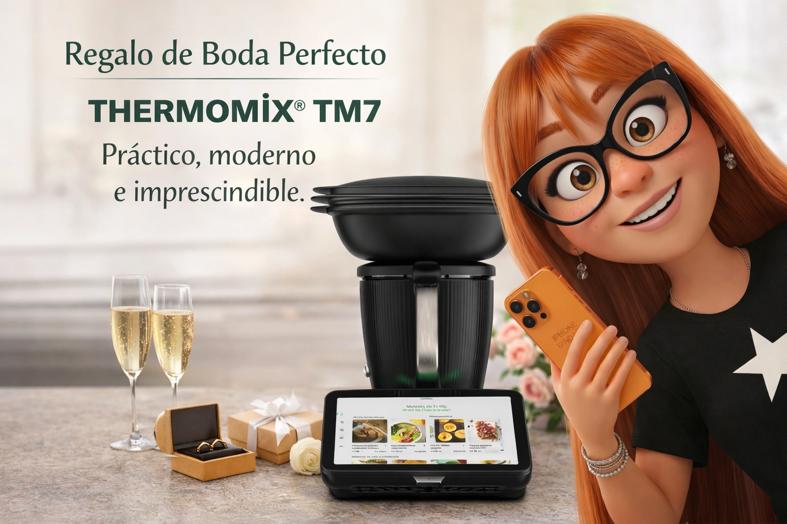 El regalo de boda que siempre acierta: Thermomix® TM7.