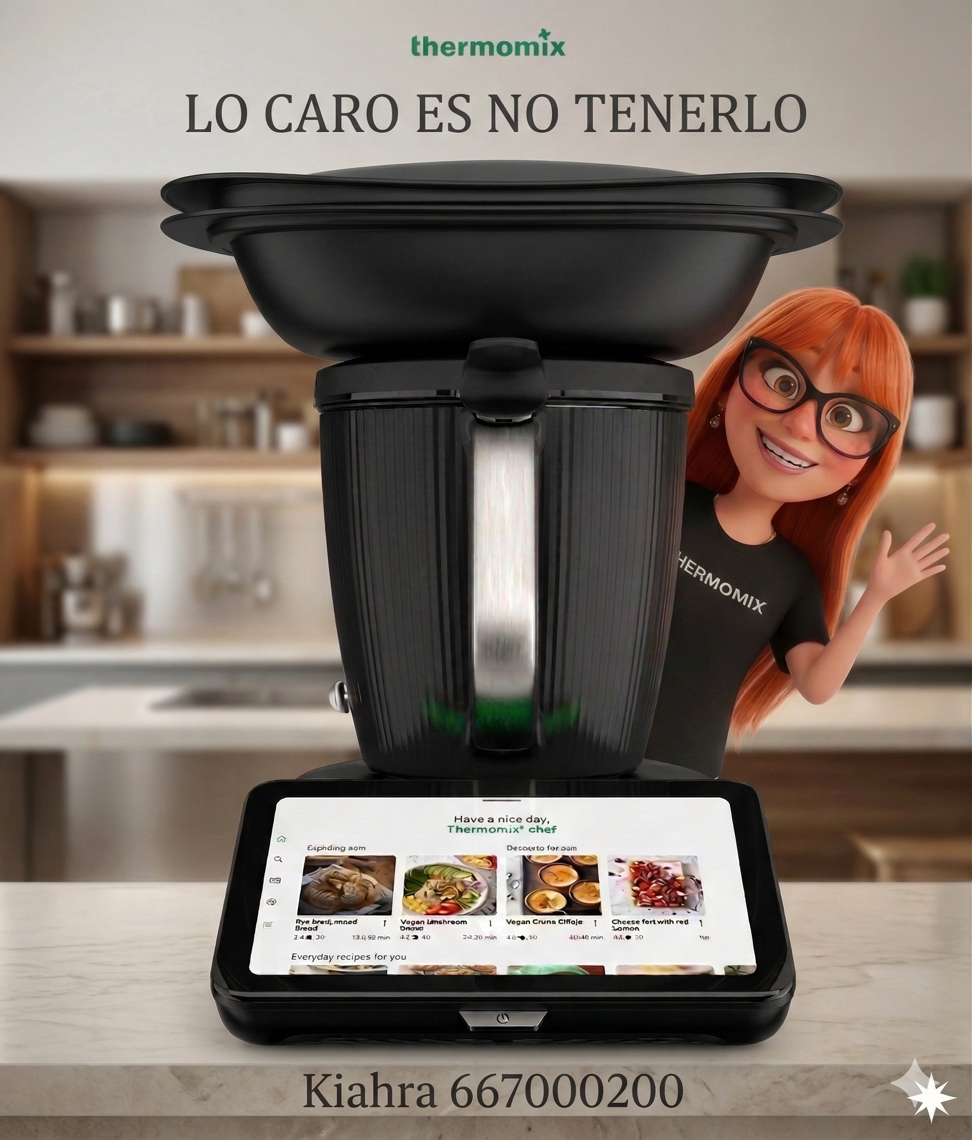 Thermomix® TM7 por 1€ al día. Financia más fácil que nunca.