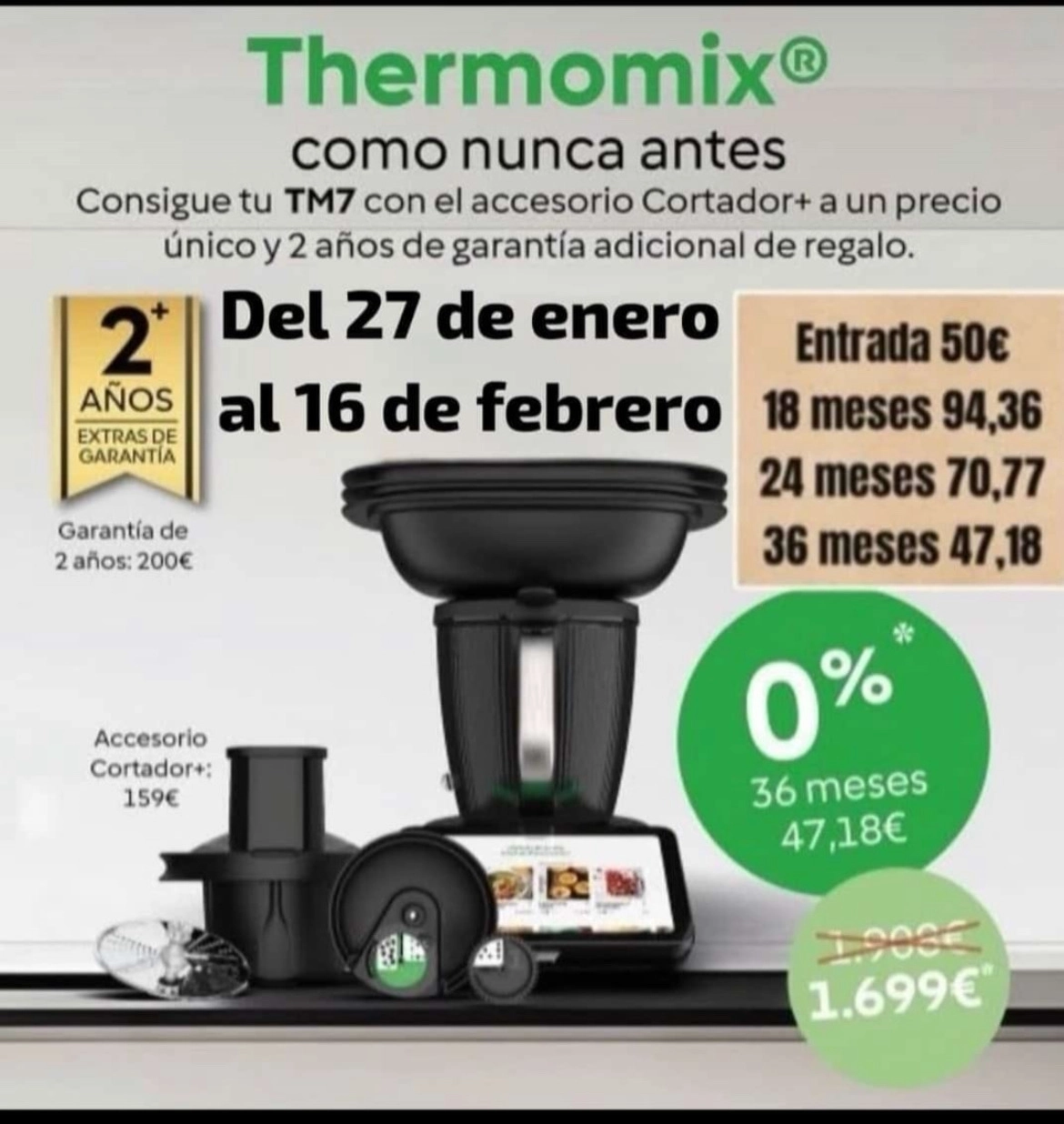 Compra Thermomix sin intereses