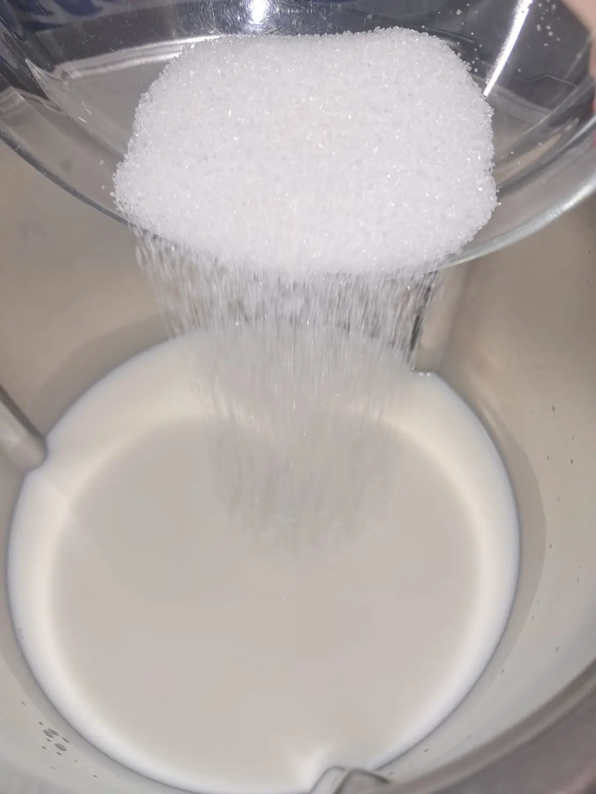 Step Infusionamos la leche durante 12 min/90°C/GI/vel 1. illustration