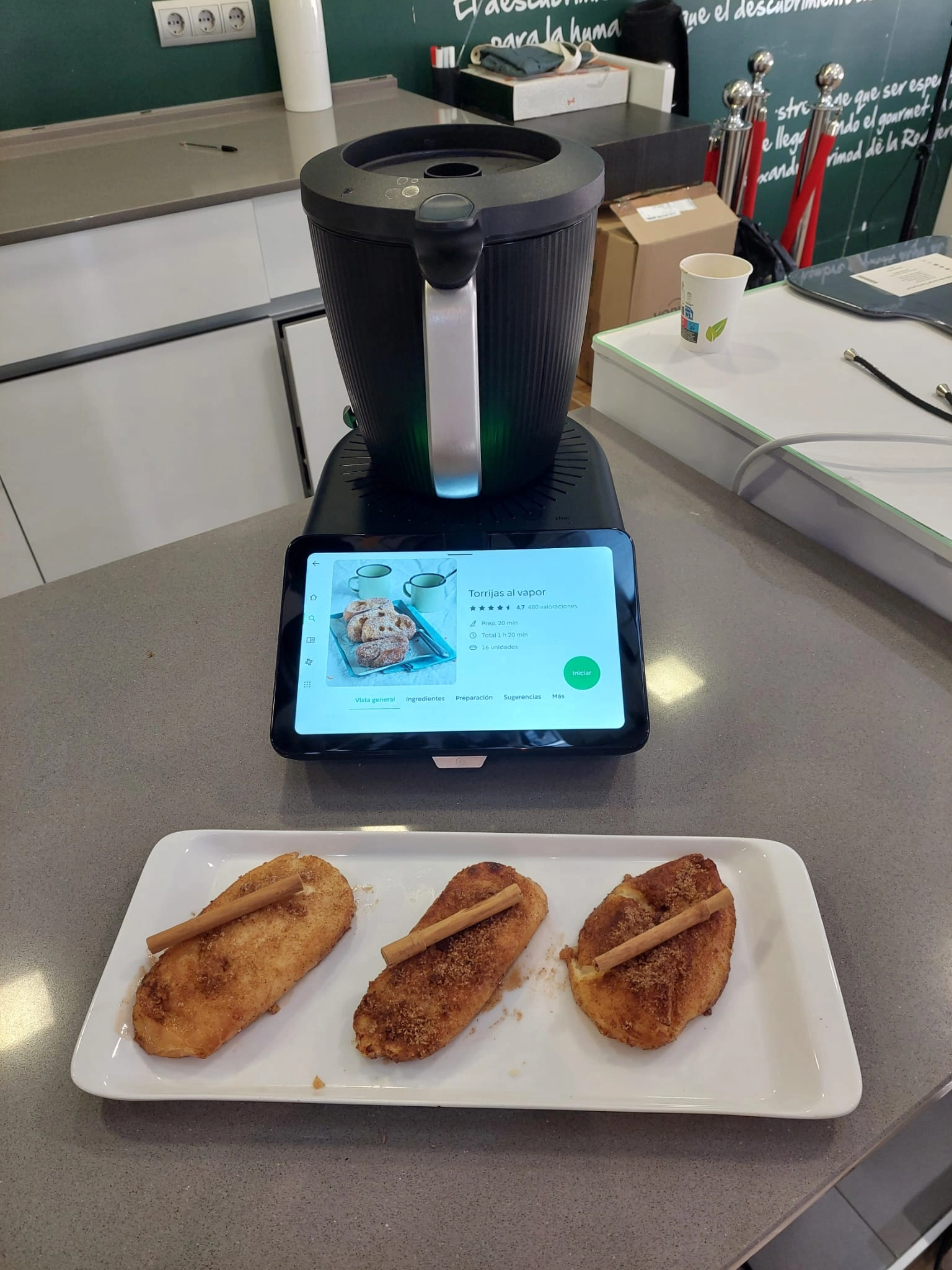 Receta de Torrijas caseras de semana Santa paso a paso con Thermomix®.