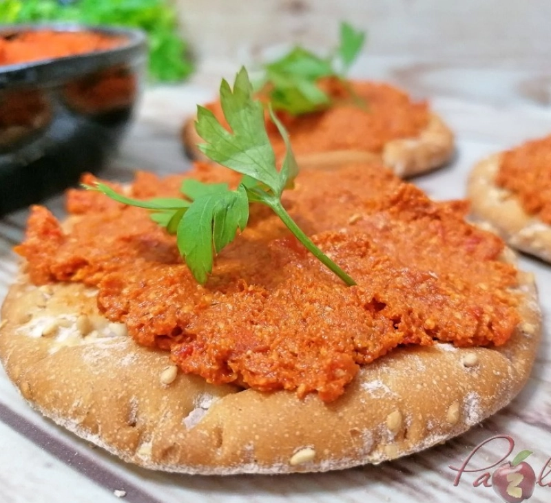 SOBRASADA VEGANA con Thermomix. Un capricho saludable y sin gluten