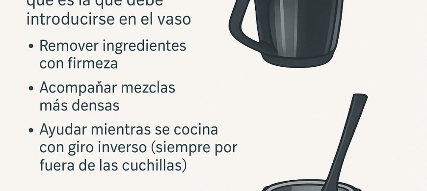? Cómo usar correctamente la nueva espátula del Thermomix TM7