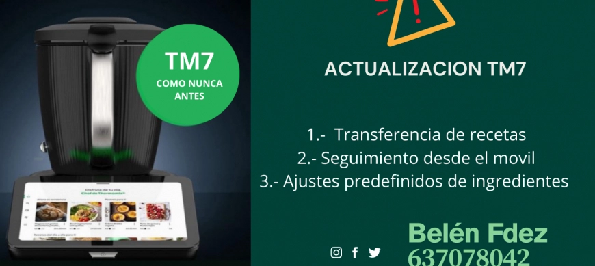 ACTUALIZACIÓN SOFTWARE COOKIDOO 1.2 en TM7