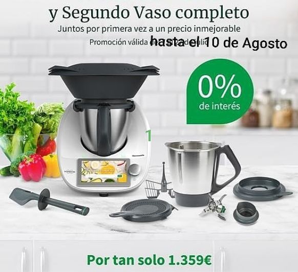 Thermomix® SIN INTERESES HASTA EL DIA 10 DE AGOSTO