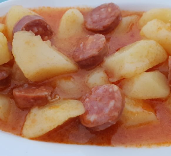 Patatas a la Riojana en CUENCA