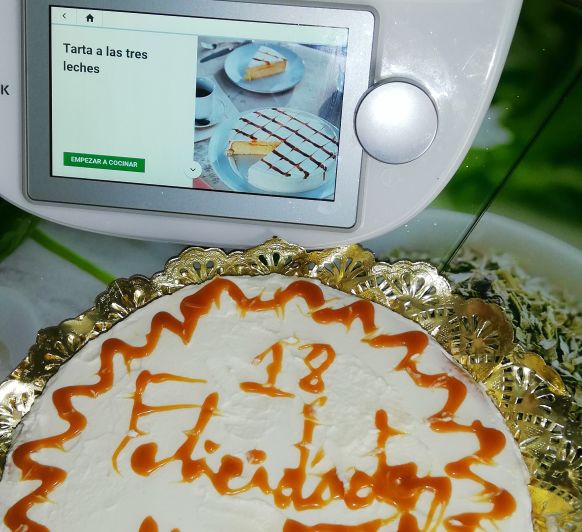 Tarta a las tres leches
