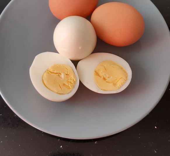 Cocion de huevos