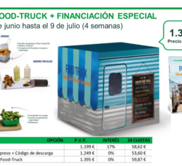 EDICIÓN FOOD TRUCK: 0% Y SEGUNDO VASO
