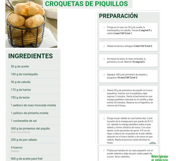 CROQUETAS DE PIQUILLOS